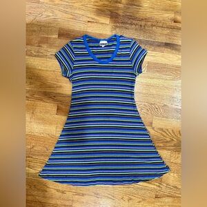 VINTAGE striped tennis dress